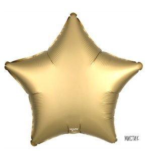 Фольгированный шар Звезда без рисунка в ассортименте