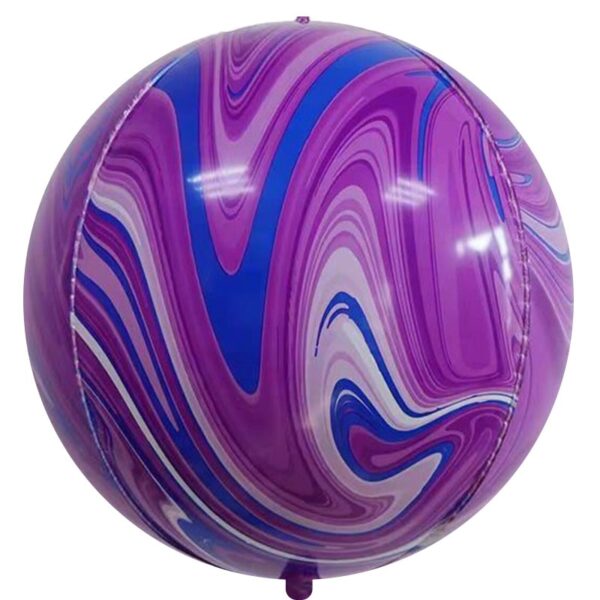 Воздушный шар Сфера мраморный 3D